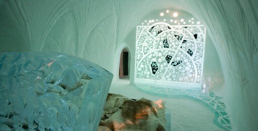 russian ice hotel design