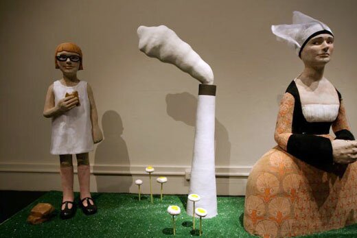 Honey Sandwiches (Gracie), Smoke Stack, and Bee Maid (Flemish Matron) by Pattie Chalmers