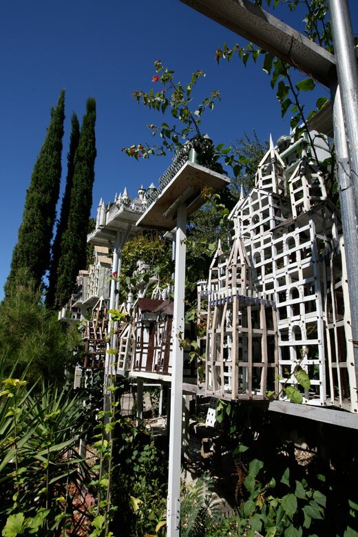 Bird houses by Samuel Mirelez