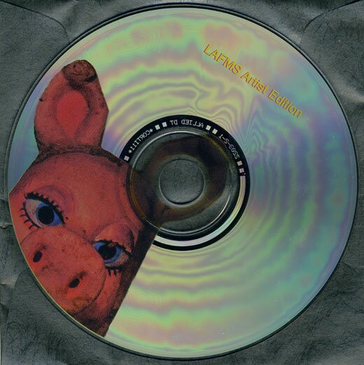 LAFMS CD with photo of Paul McCarthy pig
