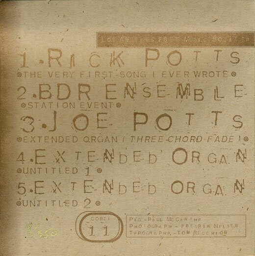 L.A.F.M.S.: The Lowest Form of Music (Disc 11) - Back of sleeve