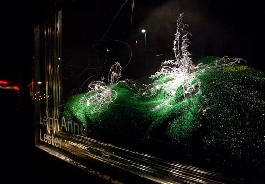 Leigh Anne Lester window Luminaria 2009 Leigh Anne Lester window Luminaria 2009