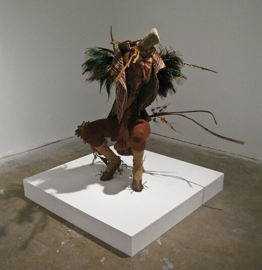 Jayne Lawrence sculpture at MASS Gallery (Texas Biennial)