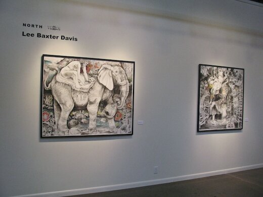 Lee Baxter Davis at Pump Project (Texas Biennial) Lee Baxter Davis at Pump Project (Texas Biennial)