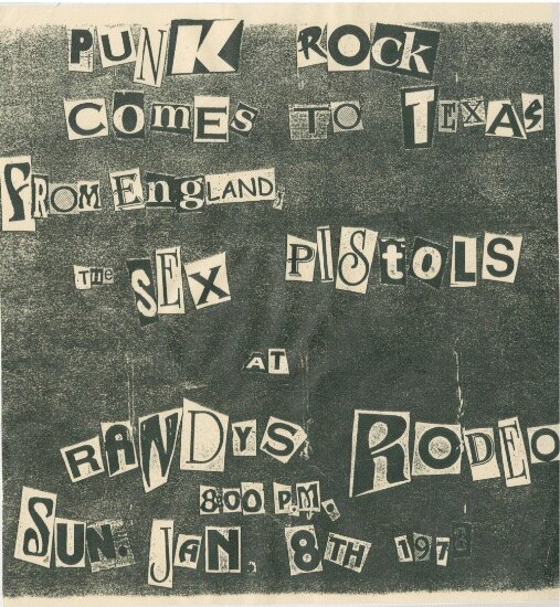 sexpistols010878 <i>An apparently forged Sex Pistols flyer fools Christie's authenticators and ignites controversy amongst internet design nerds.</i>